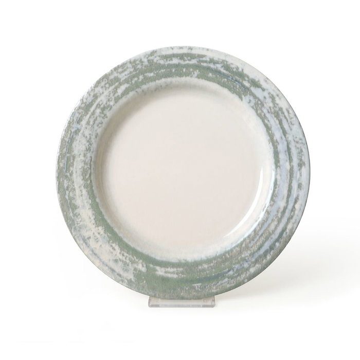 Hermia Juego de Cena de 24 Piezas Crema y Verde Hermia Juego de Cena de 24 Piezas Crema y Verde